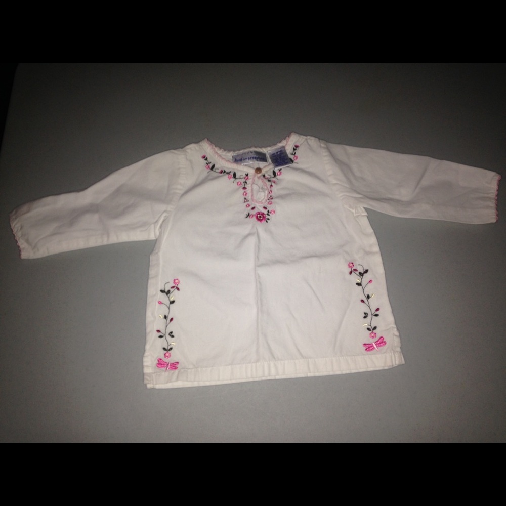 Long sleeved Floral Blouse